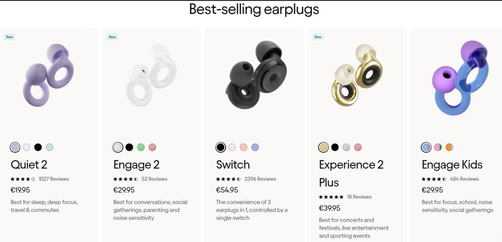 Brand Sharing : Loop Earplugs